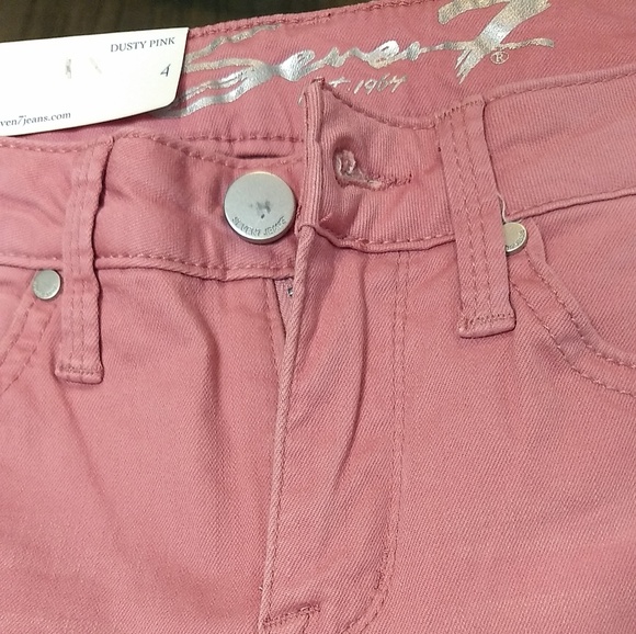 Seven7 mid rise Ankle skinny jeans release hem - Picture 7 of 7